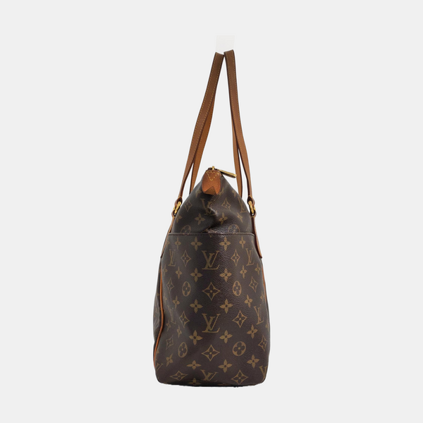 TOTALLY MM Monogram Coated Canvas Brown