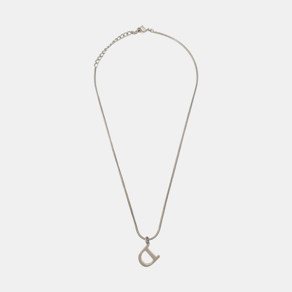 CD Swing Metal Silver Necklace