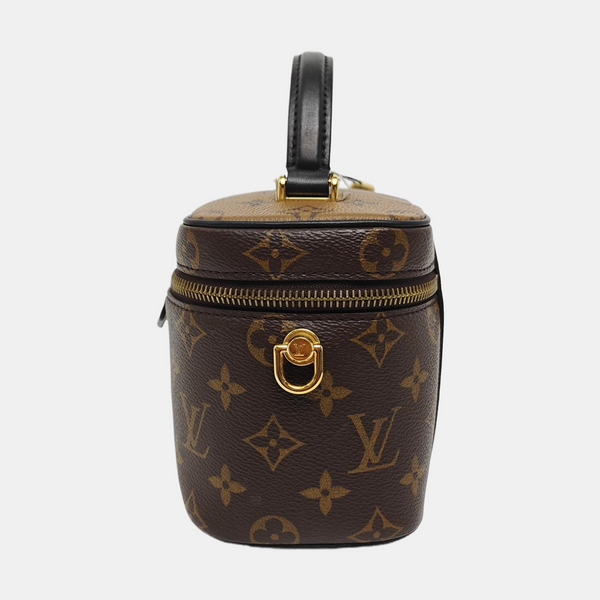 Vanity Chain Pouch Monogram Coated Canvas Brown