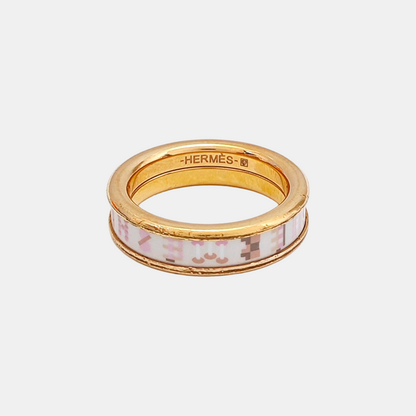 Metal Rose Gold Ring EU 56