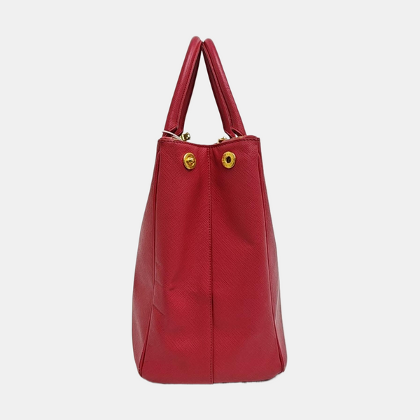 Galleria Large Calfskin Red