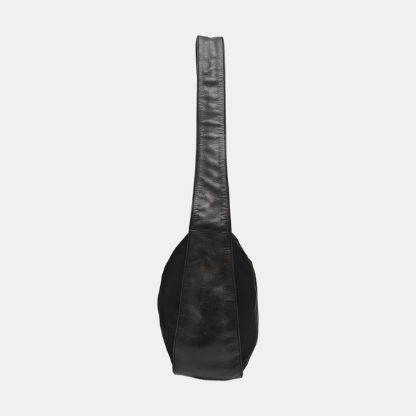 Nylon Shoulder Bag Black