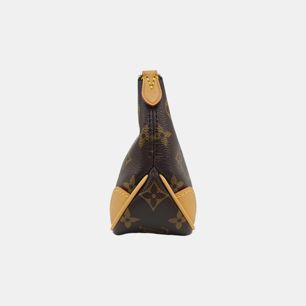 BOULOGNE Nano Monogram Coated Canvas Brown