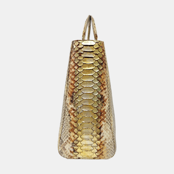 Lady Dior Large Python Multicolor