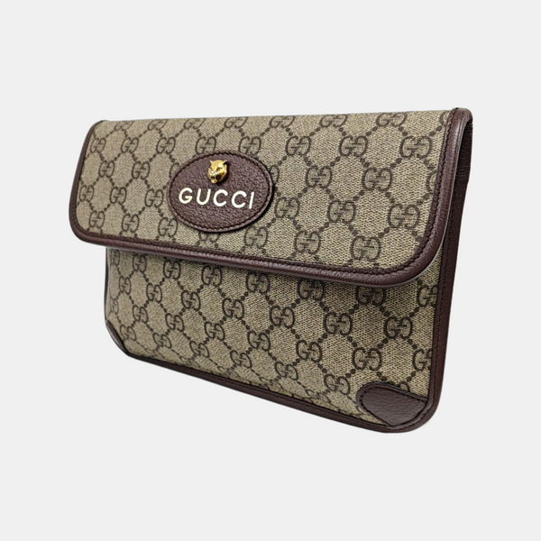 Neo Vintage Monogram Coated Canvas Beige