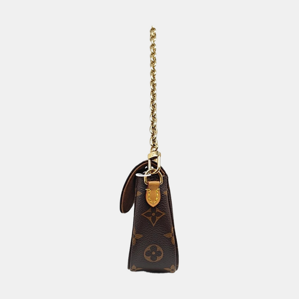 IVY Monogram Coated Canvas Brown