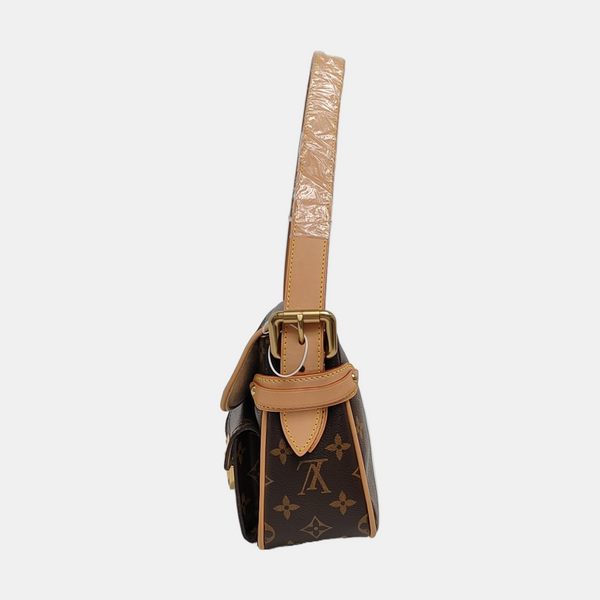 HUDSON PM Monogram Coated Canvas Brown