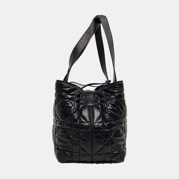 Toujours Medium Cannage Calfskin Black