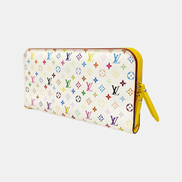 LV × TM INSOLITE Monogram Coated Canvas White Wallet