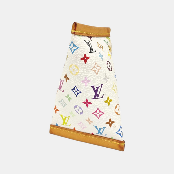 Monogram Coated Canvas Coin Purse White