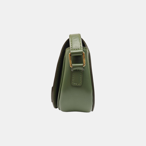 CRÉCY Small Calfskin Green
