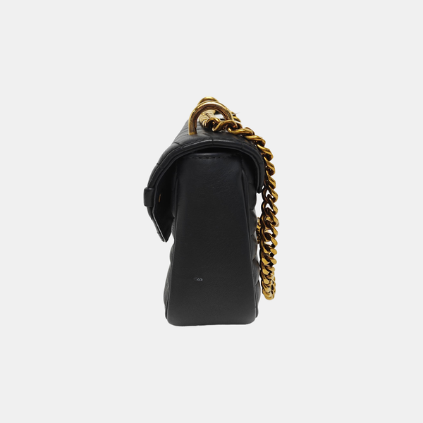 NEW WAVE MM Quilted Calfskin Black
