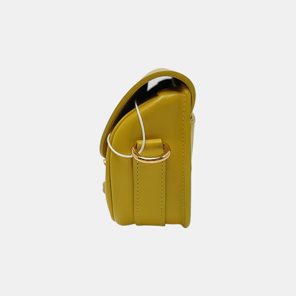 Authenticated pre-owned Bobby Calfskin Yellow - Crossbody Bag at Looply