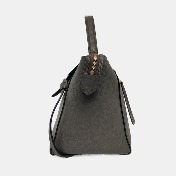 BELT Mini Calfskin Gray
