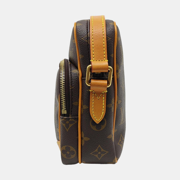 AMAZON Monogram Coated Canvas Brown