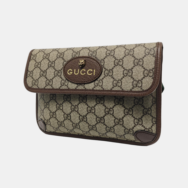 Neo Vintage Monogram Coated Canvas Beige
