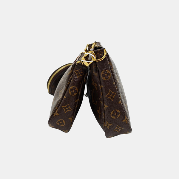 MULTI Monogram Coated Canvas Brown