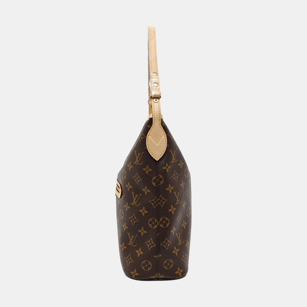 Line Up Monogram Coated Canvas Brown