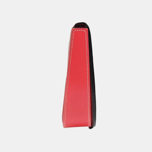 Heel Calfskin Red