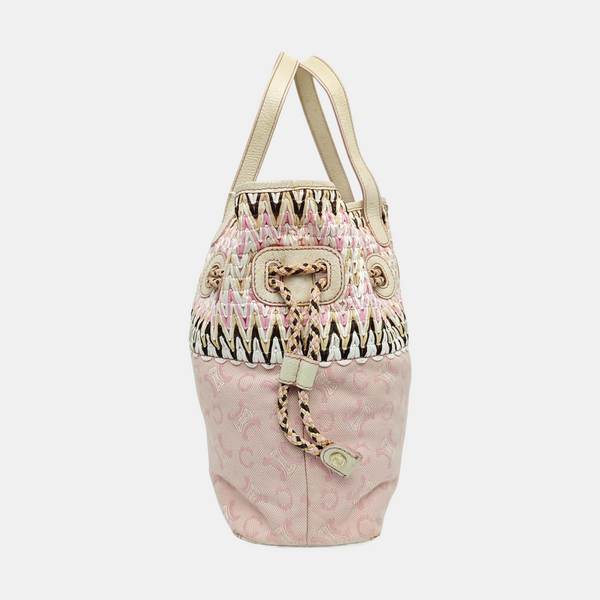 Canvas Tote Bag Pink