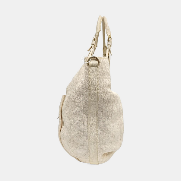 Cannage Calfskin White