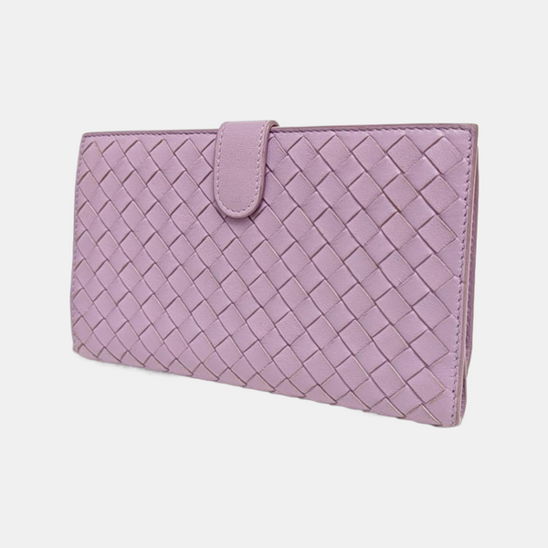 Calfskin Clutch Purple