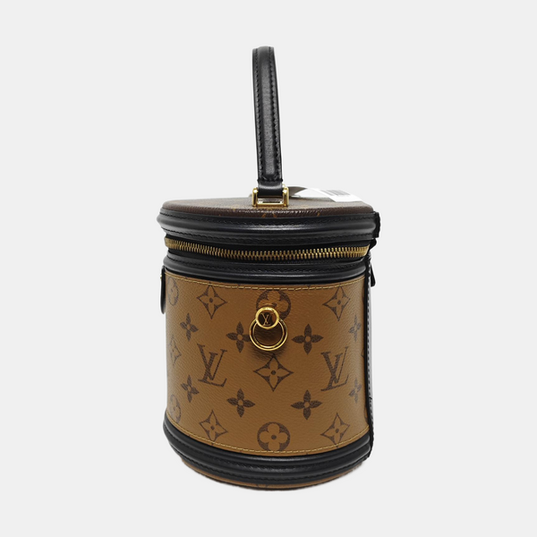 CANNES PM Monogram Coated Canvas Brown