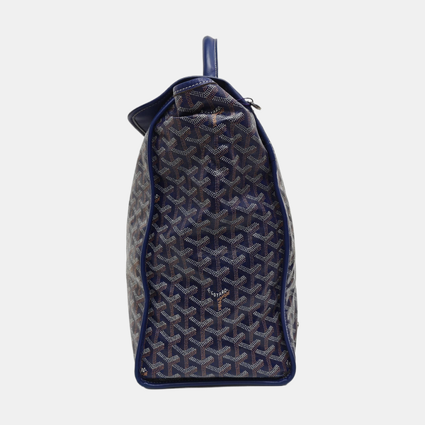 Saint Léger Coated Canvas Blue