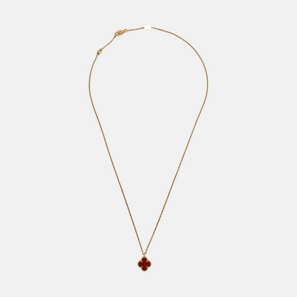 Sweet Alhambra 18k Rose Gold Necklace