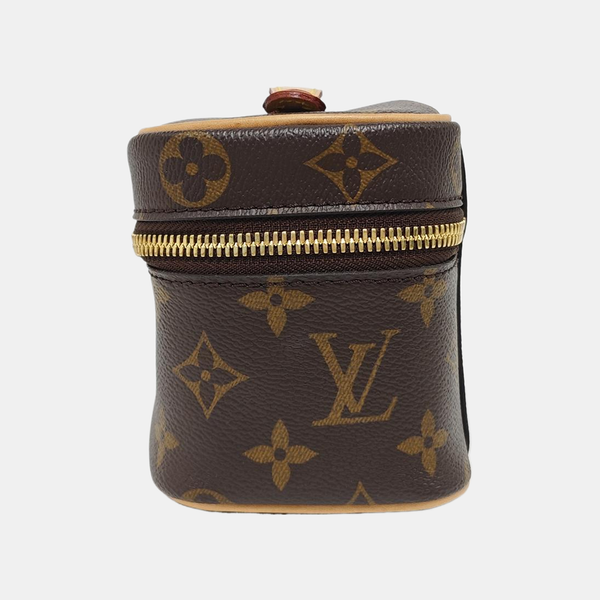 NICE Super Mini Monogram Coated Canvas Brown