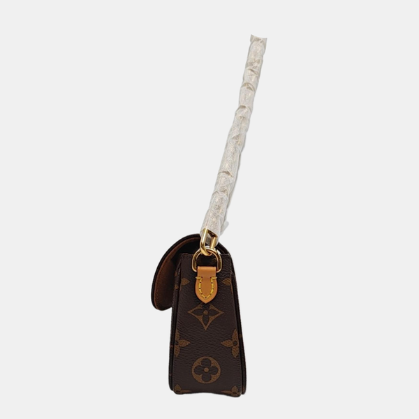IVY Monogram Coated Canvas Brown