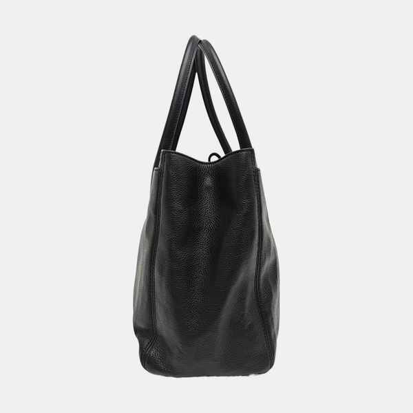 CERF Extra Large Grained Calfskin Black
