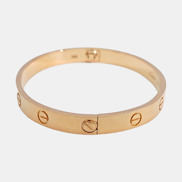 LOVE 18k Rose Gold Bangle