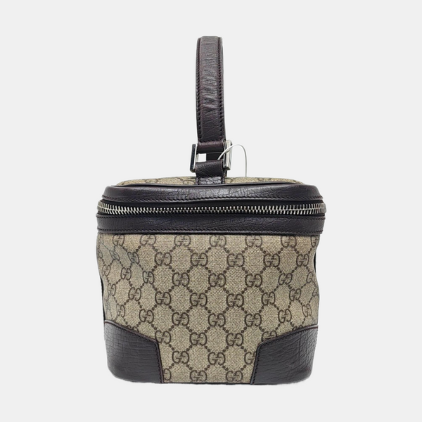 Monogram Coated Canvas Top Handle Bag Beige