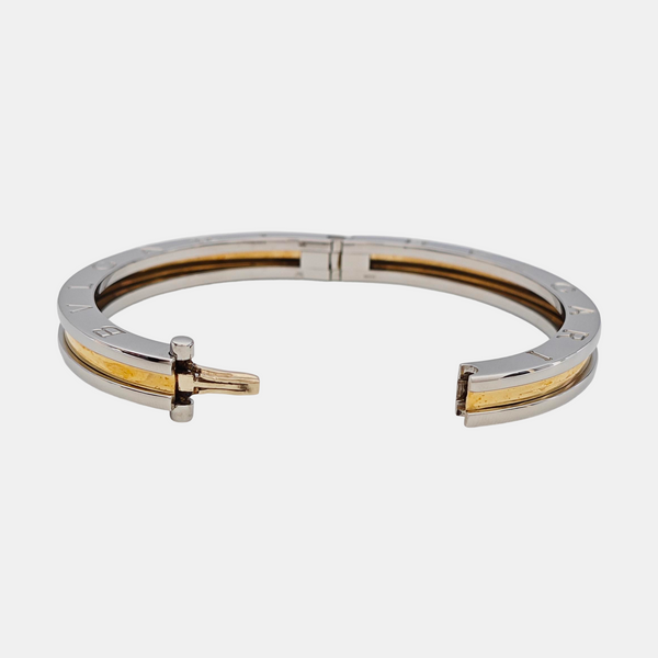 B.ZERO1 Brazalete de acero plateado
