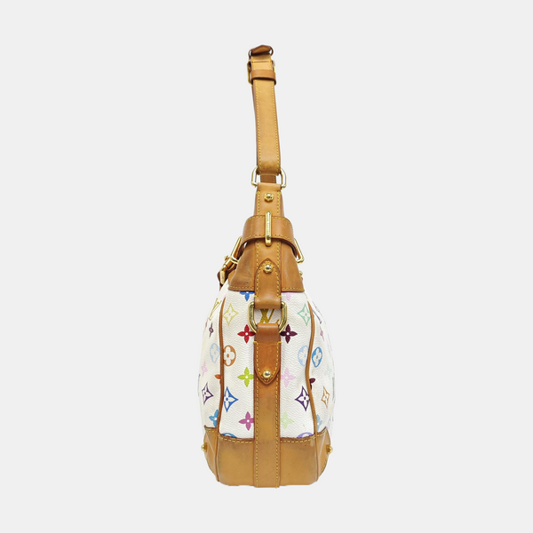 LV × TM GRETA Monogram Coated Canvas White