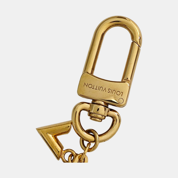 Metal Bag Charm Gold