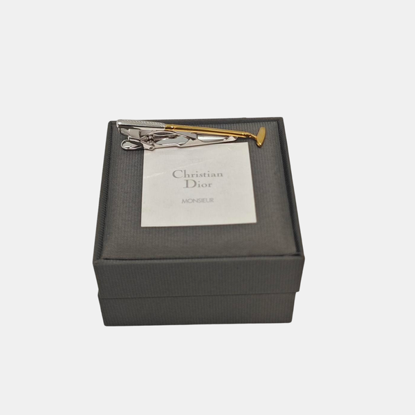 Metal Tie Clip Silver