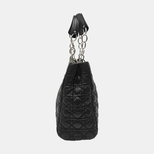 Dior Soft Cannage Calfskin Black