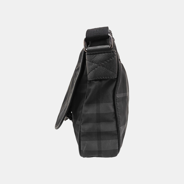 Fabric Shoulder Bag Gray