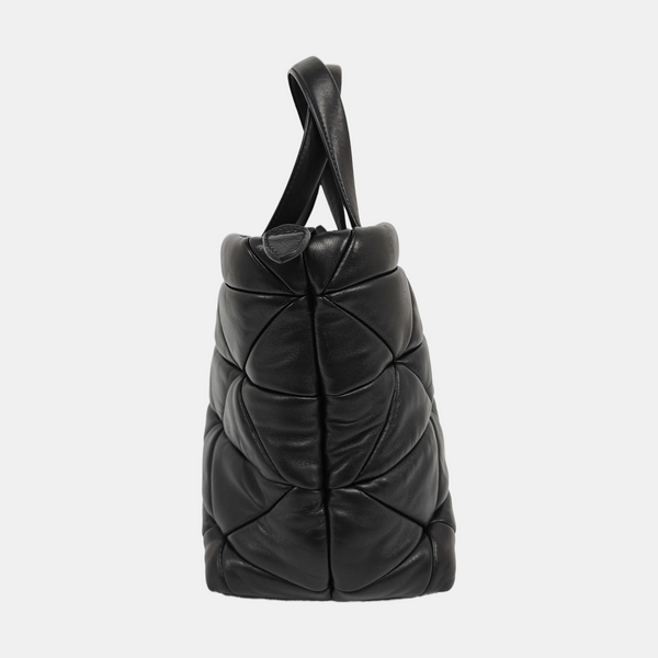 System Quilted Nylon Black