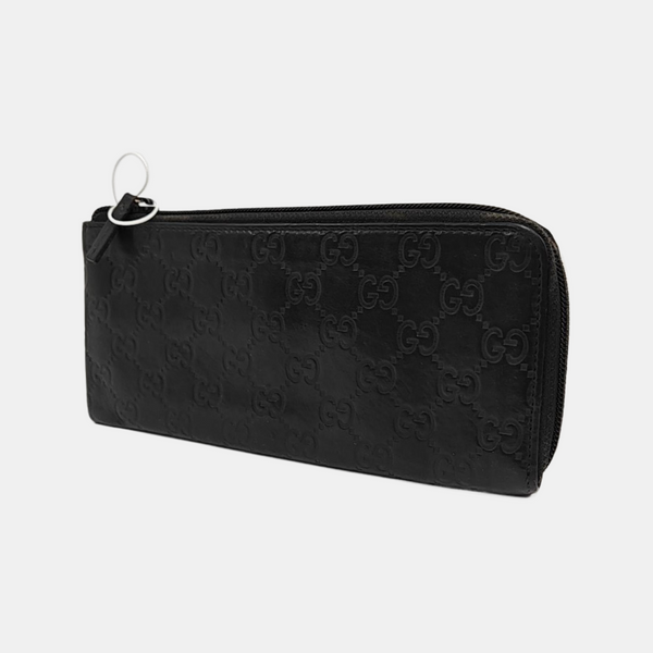 Monogram Calfskin Clutch Black