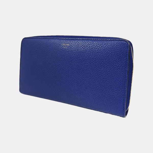 Calfskin Wallet Blue