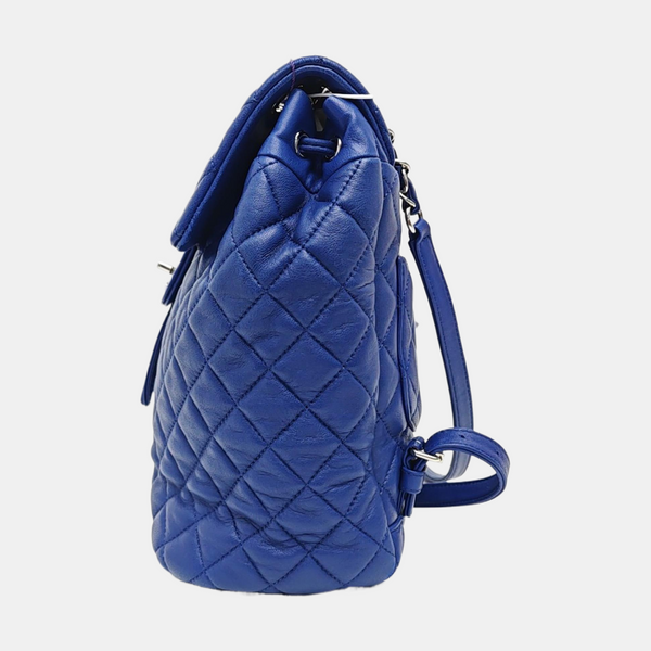 URBAN SPIRIT Small Quilted Lambskin Blue