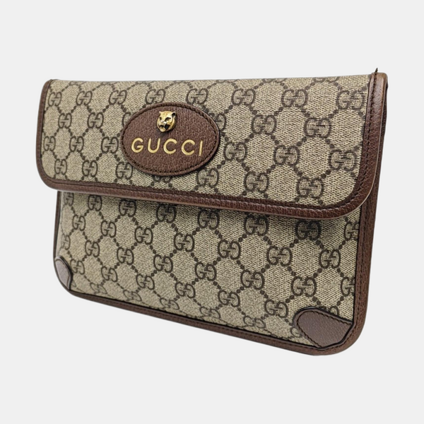 Neo Vintage Monogram Coated Canvas Beige