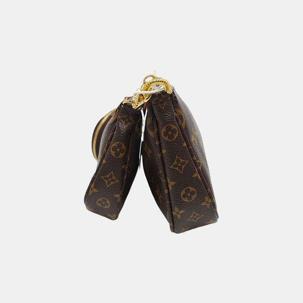 MULTI Monogram Coated Canvas Brown