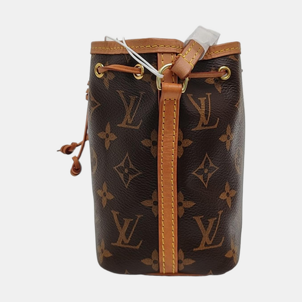 NÉONOÉ Nano Lona Revestida Monogram Marrón