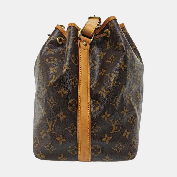 NÉONOÉ PM Monogram Coated Canvas Brown