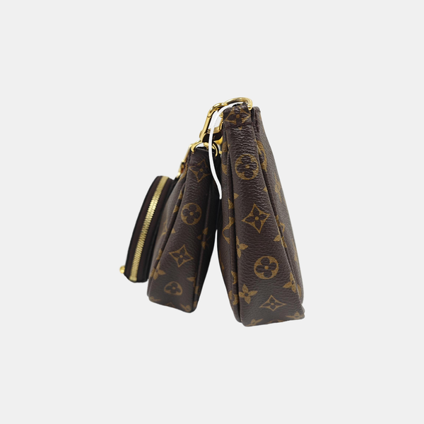 MULTI Monogram Coated Canvas Brown