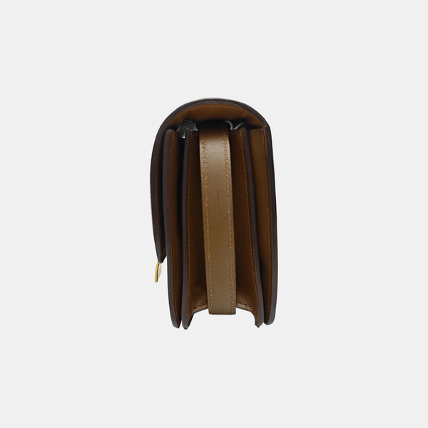 CLASSIC BOX Mini Calfskin Brown